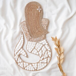 Mermaid Sea Shell Wall Decor, Boho Nursery Wall Decor, Mermaid Decor ...