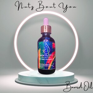 Nutz &#39;bout you Beard Oil-Beard Oil- Beard-Natural Oils-Beard Care