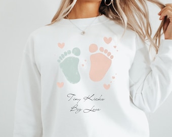 Sweatshirt met zwangerschapsaankondiging, zwangerschapscadeau voor aanstaande moeders, Mamacado babyshower sweatshirt, zwangerschapstrui met spreuken