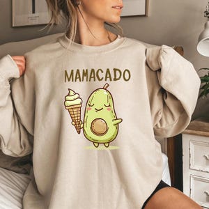 Mama bluza koszula ciążowa Mamacado bluza dla kobiet w ciąży dla przyszłej mamy mama koszula prezent bluza Babyshower