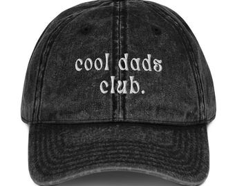 Cool Dads Club geborduurde vintage baseballpet, cadeau voor papa, cadeau voor Vaderdag, cadeau voor nieuwe vaders in 2025, cadeau voor aanstaande vaders