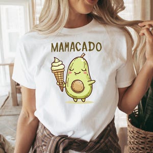 Mama T-Shirt Pregnancy Shirt Mamacado T Shirt for Pregnant Women Shirt for Expectant Mothers Mom Shirt Gift Babyshower Shirt