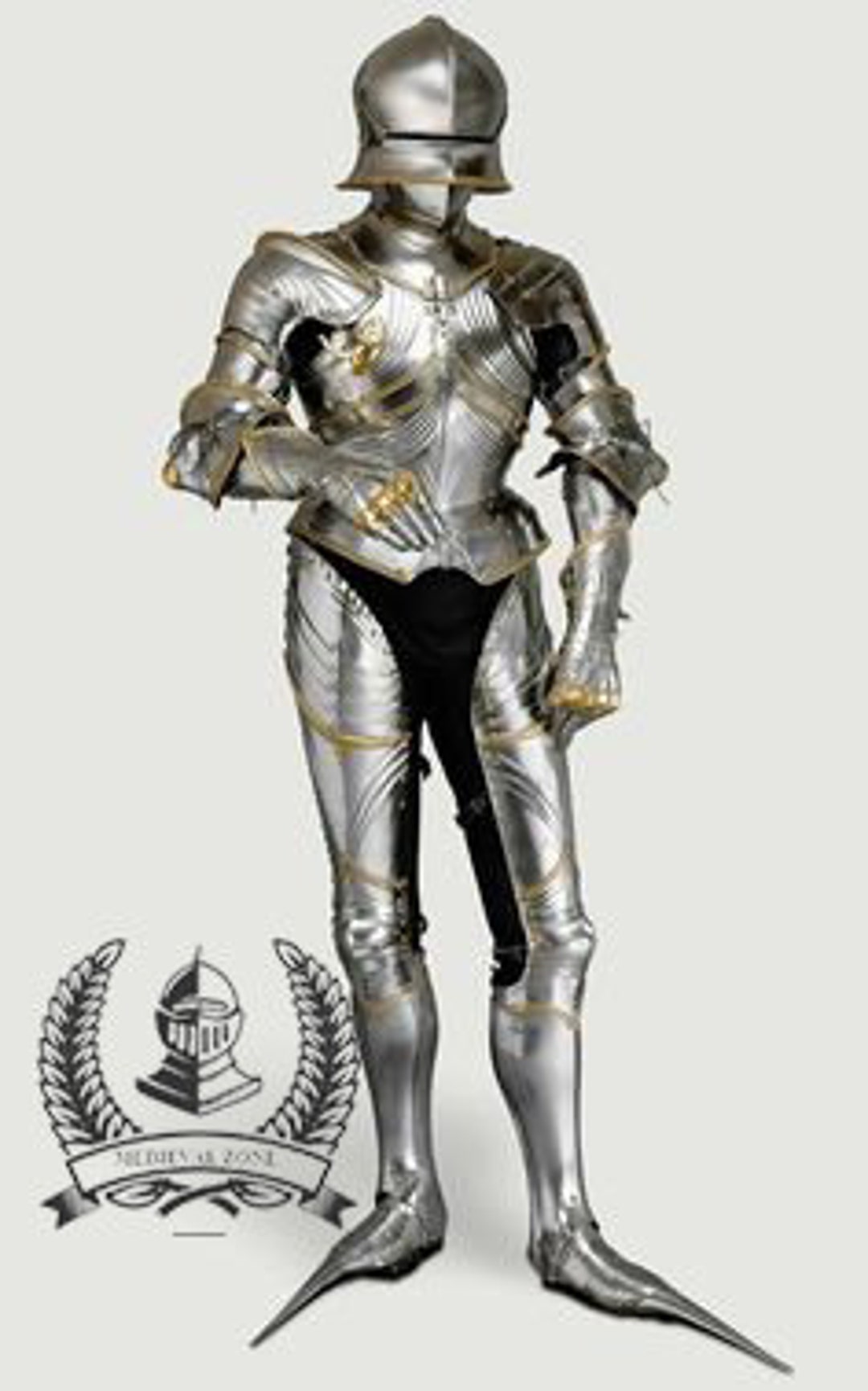 Medieval Archduke Sigmund's King Armour Larp Warrior Etsy