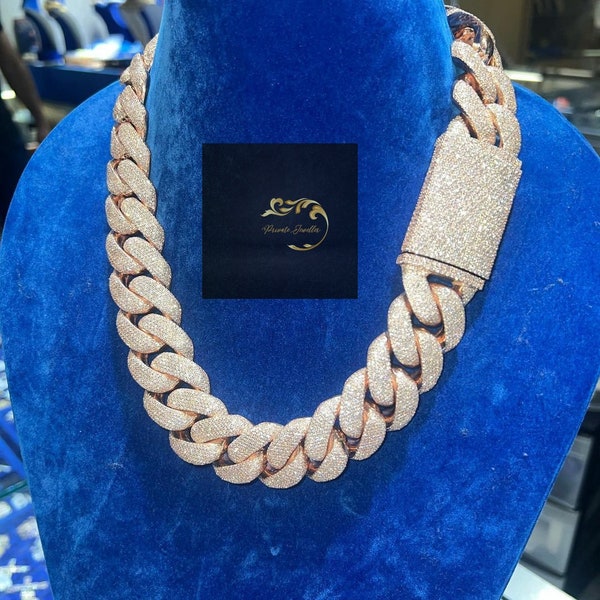 cuban link velvet brown