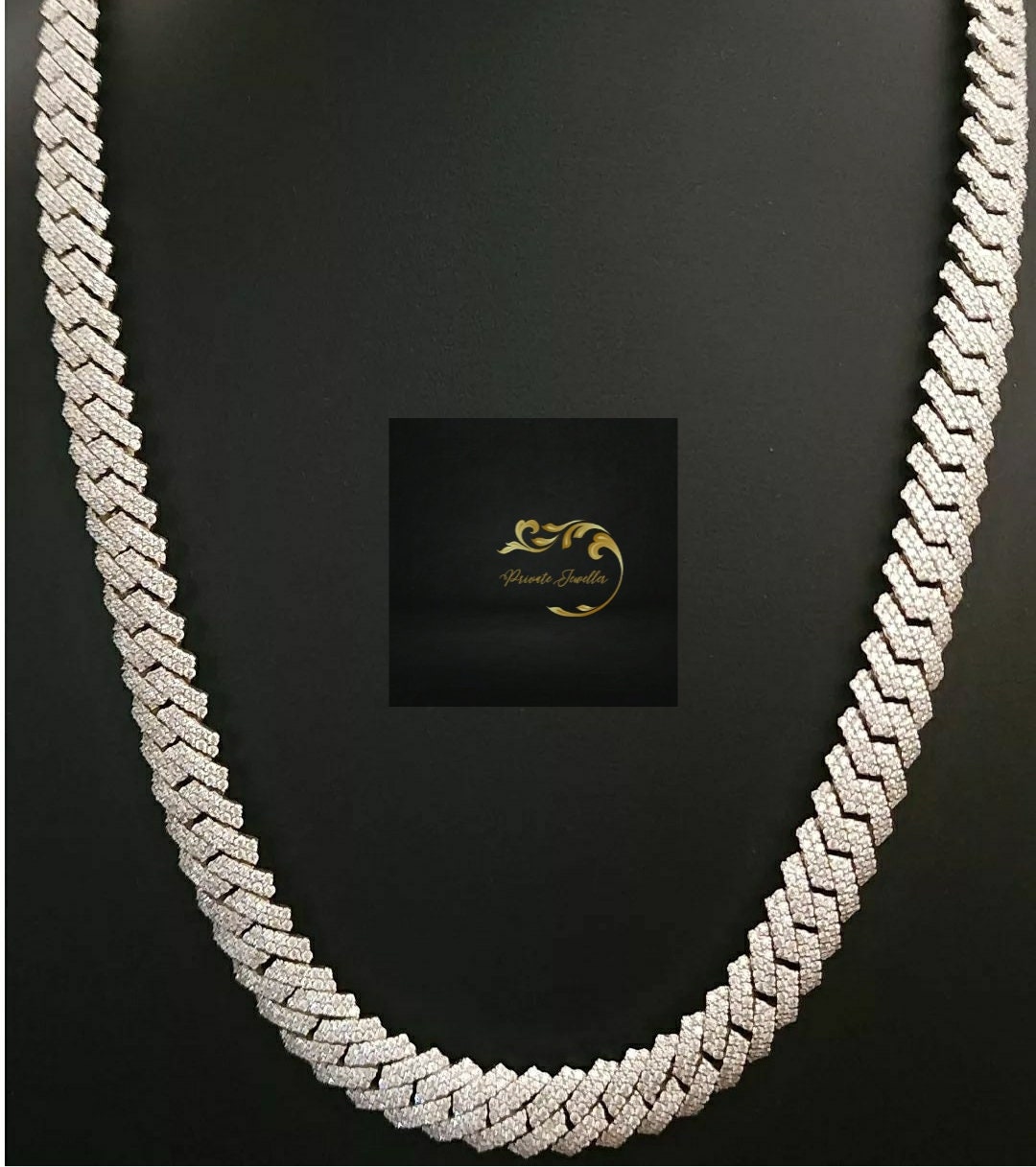Cuban Chain 10mm Miami Cuban Link Chain Vvs Moissanite Cuban Chain 10mm Miami Cuban Link Chain Vvs Moissanite