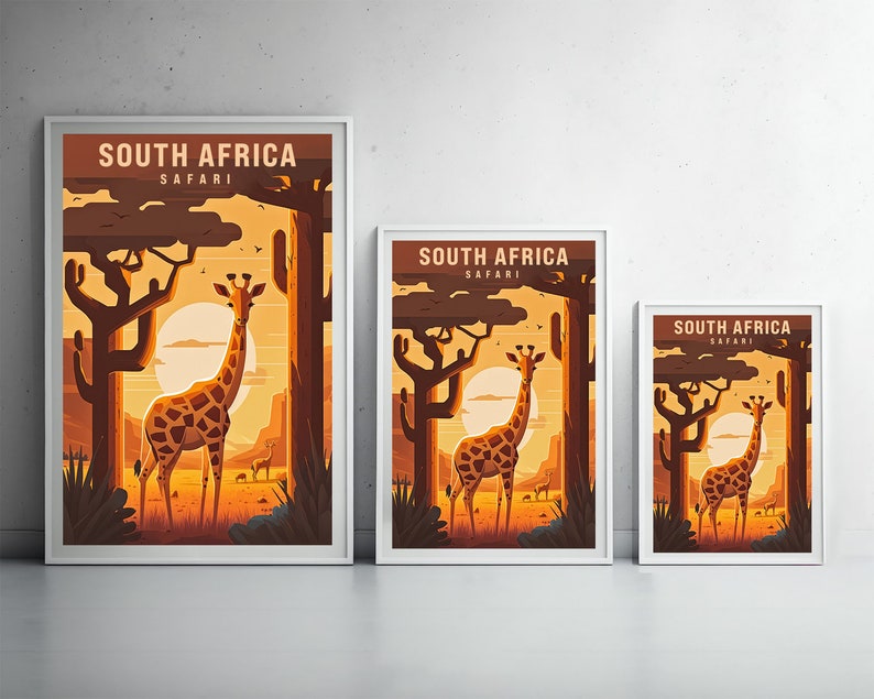 South Africa Poster,south Africa Print,south Africa Wall Art,south