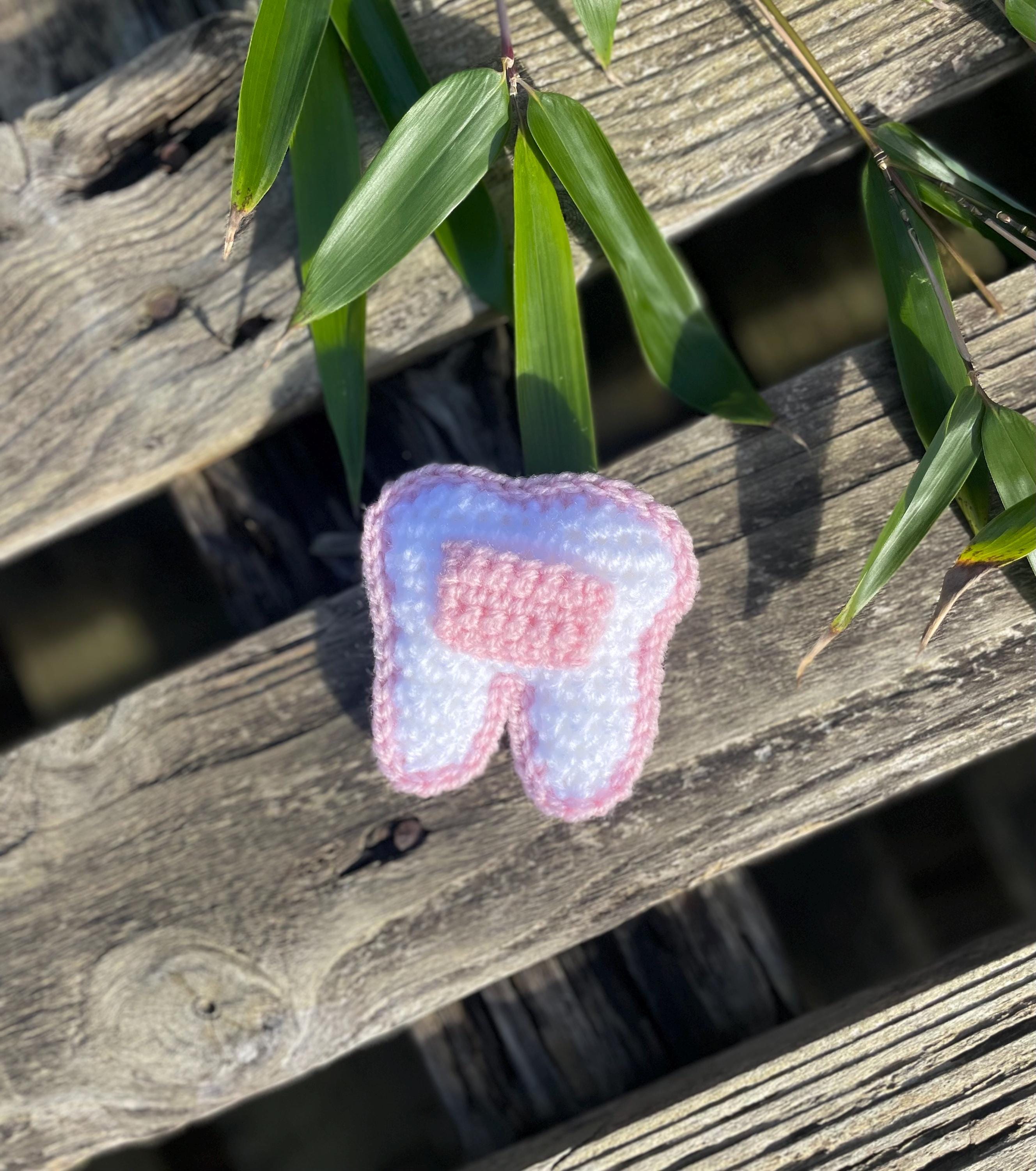 35 Tooth Crochet Pattern: Unlock Your Creativity with Fun Dental Designs 4 Crochet Tooth Fairy Pillow Pattern: Baby Teeth Pouch
