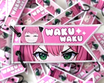 Anya Waku Waku - Flight Tag | Keychain