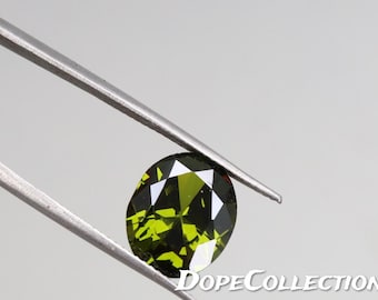 5.40 Ct Rare Natural Olive Lime Green Gemstone Oval Cut Certified Loose Gemstone 11x9x5 MM for Engagement Ring Fine Jewelry