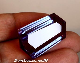 70 Ct Certified Natural Alexandrite Color Change Octagonal Cut Loose Gemstone 35.4x20.1x10.1 MM Rare Collector Jewelry Stone