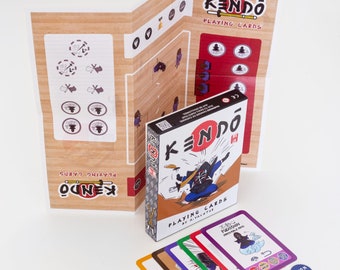 Kendo Playing Cards - kendo strategy boardgame