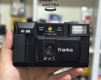 Franka black AF-300 Compact 35mm Film Camera OPERATION VGC