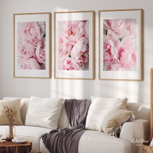 Peony Wall Art - Etsy