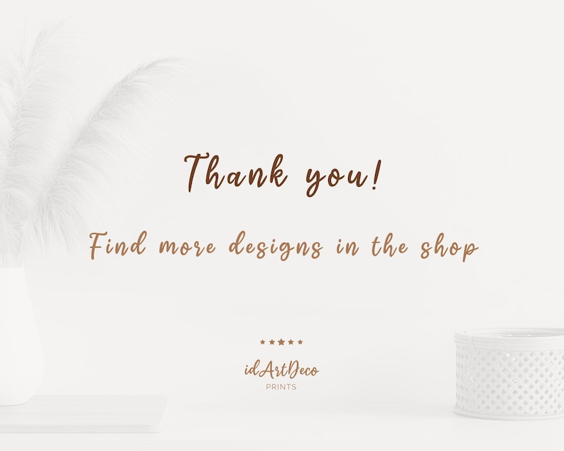 May include: Thank you! Find more designs in the shop. idArtDeco PRINTS