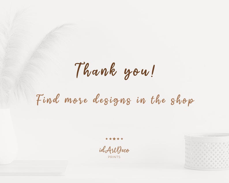 May include: Thank you! Find more designs in the shop. idArtDeco PRINTS