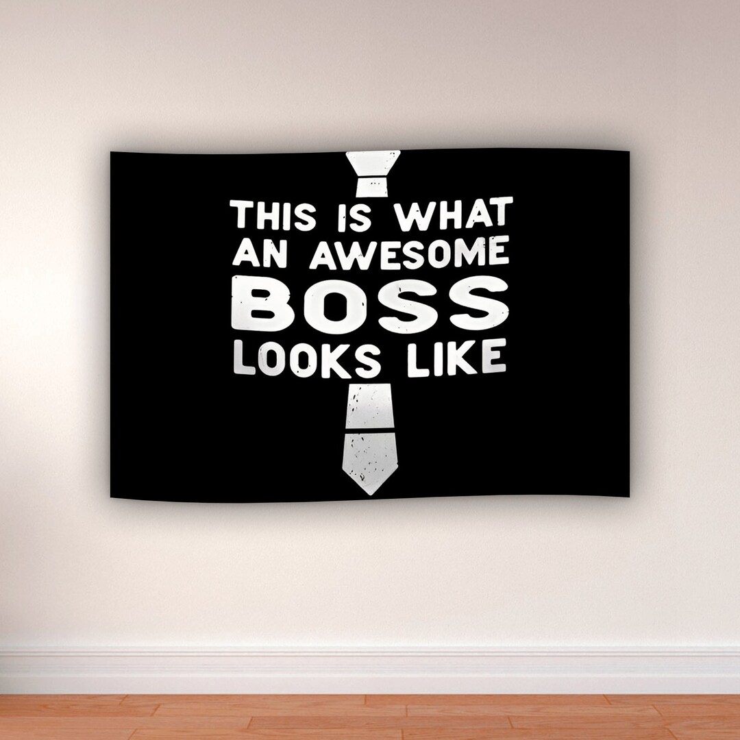 Best Boss Flag Gift to Boss Boss Tapestry Boss's Day Etsy