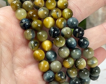 8mm Dream Tiger Eye Bracelet: Crystal Jewelry