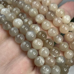 7mm Peach Moonstone, 7mm Bracelet, Peach Moonstone Bracelet, Crystal Bracelet, Moonstone Bracelet, Peach Moonstone Bracelet, Crystal Gifts
