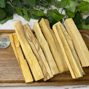 Palo Santo Sticks – 1 to 5 Sticks – 4 Inches Long – Intuitively Chosen - Smudging Sticks - Palo Santo