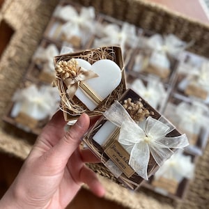 hand made heart soap favors, mini Soap favors, wedding soap, baby shower box, savon personnalisé, bridal shower soap favors, mothers day