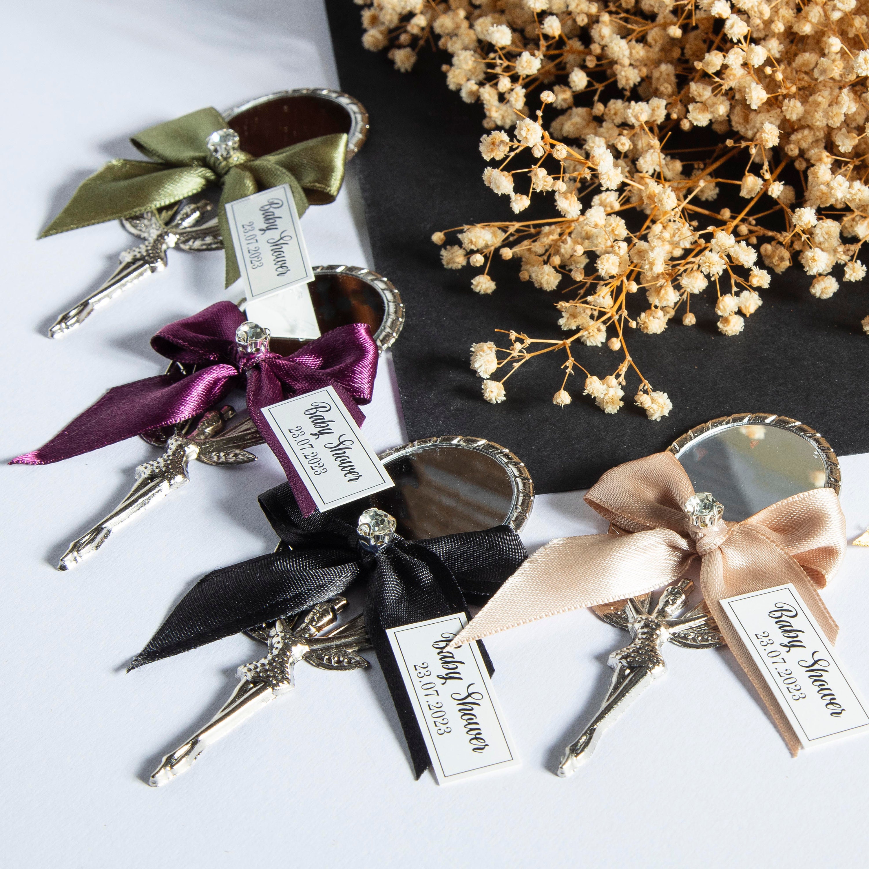 Quinceanera Gifts, Personalized Mirror Gifts, Henna Gifts, Baby Shower