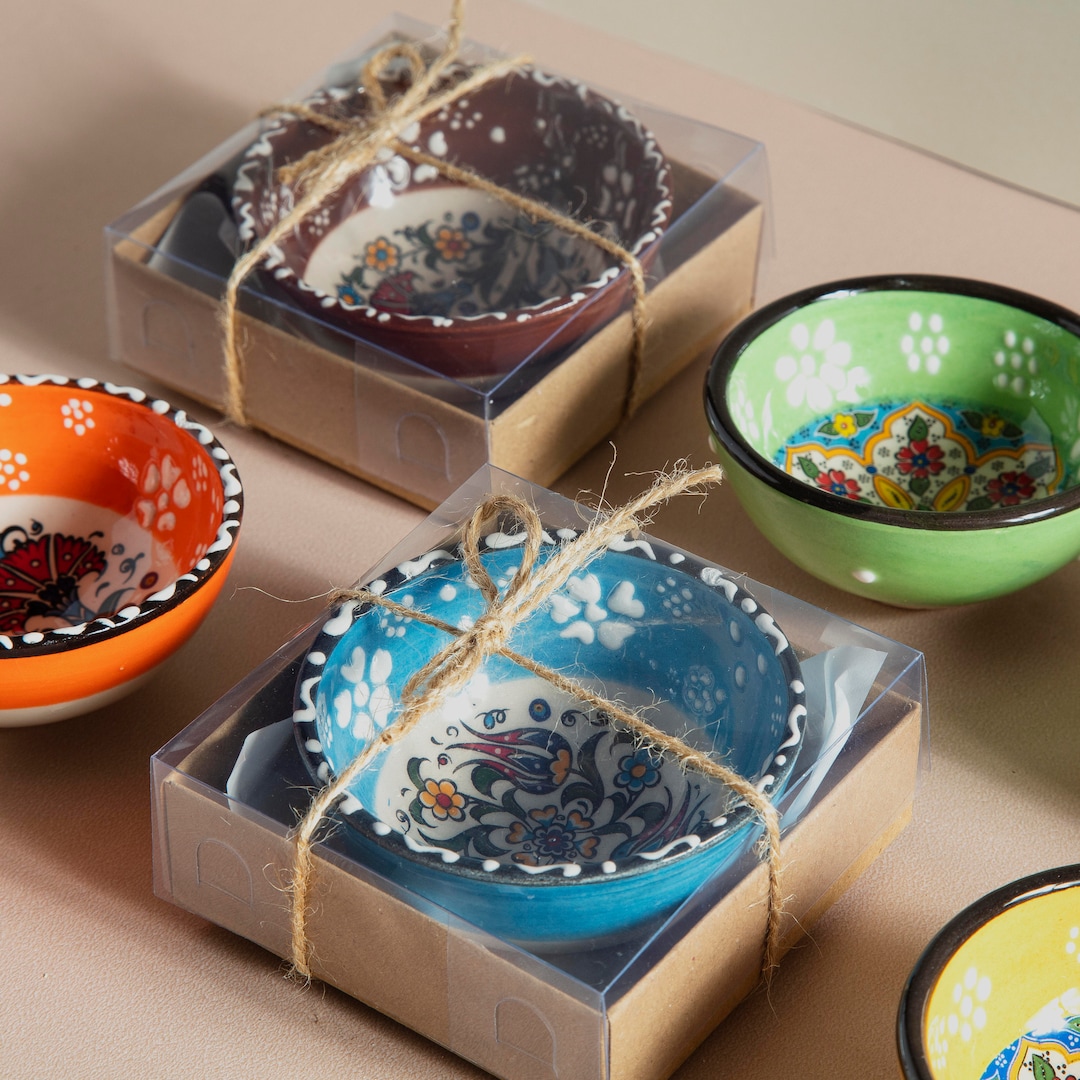 Rustic Wedding Favors, Ceramic Candy Box, Personalized Gift - Etsy