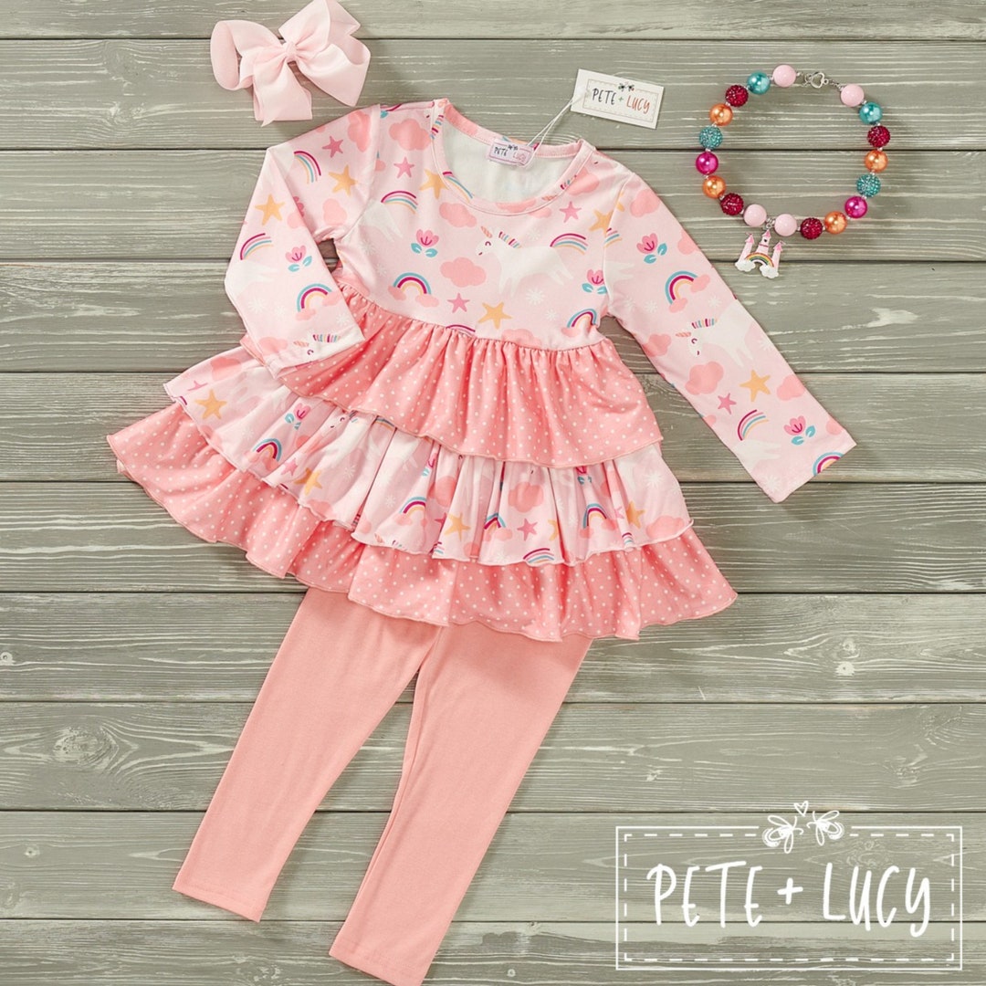Pete and Lucy Pete and Lucy Clothing Clothing Set Girls Etsy