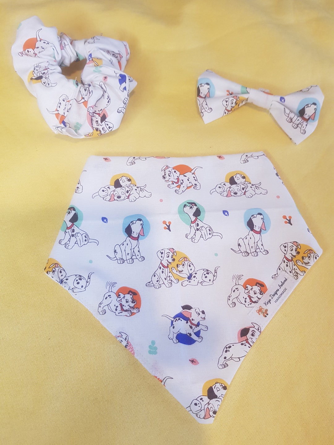 101 Dalmatians Dog Neck Scarf Etsy