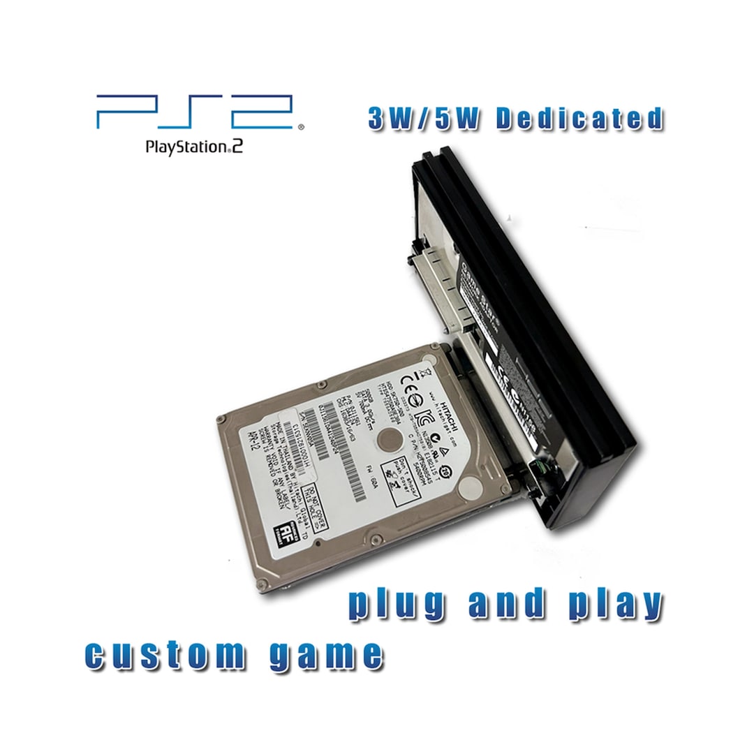 PS2 500GB FHDB Hard Drive & PS2 Sata Hard Drive Adaptor With Etsy