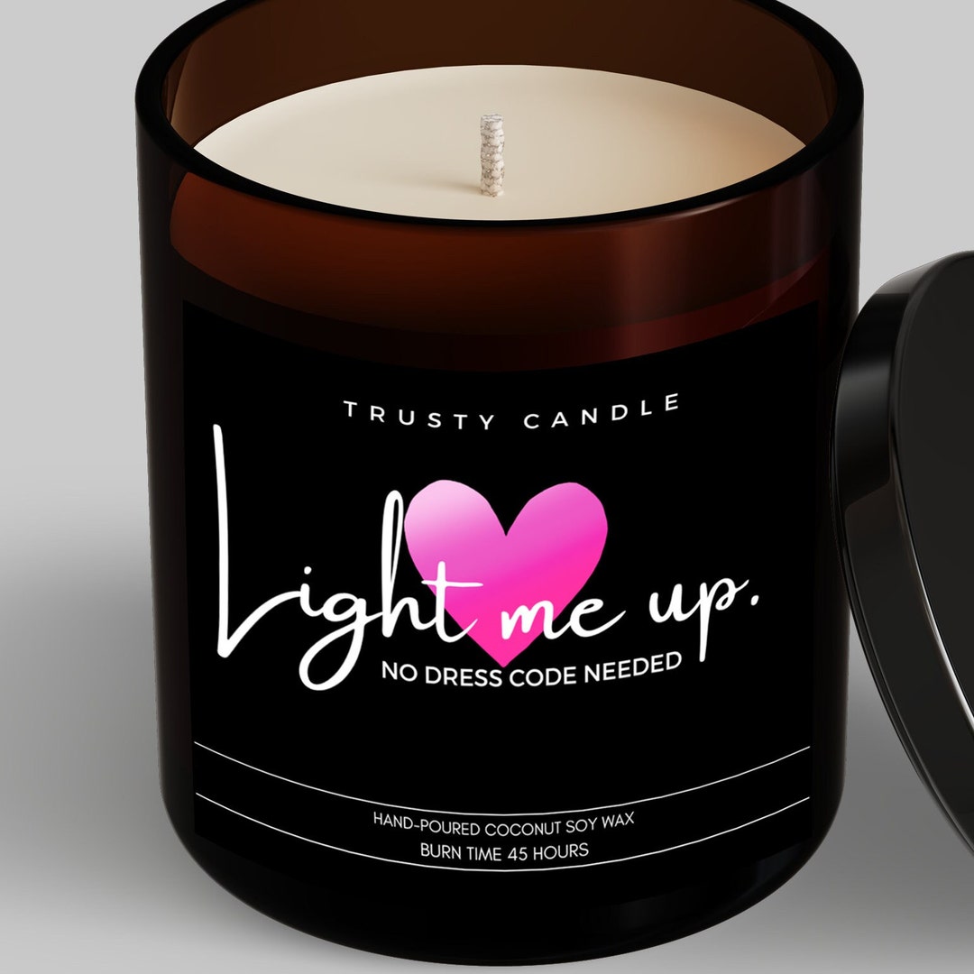 Motivational Candle Dating Gift Valentines Gift From Him Etsy