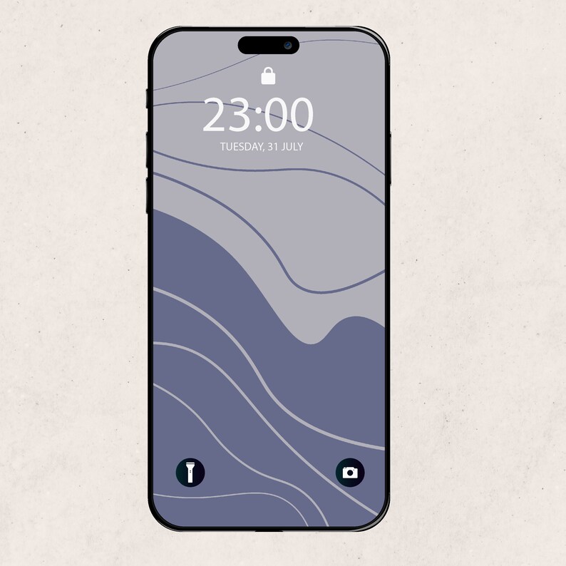 Minimalist Digital Walpaper, iPhone Background, Modern Aesthetic, Beige