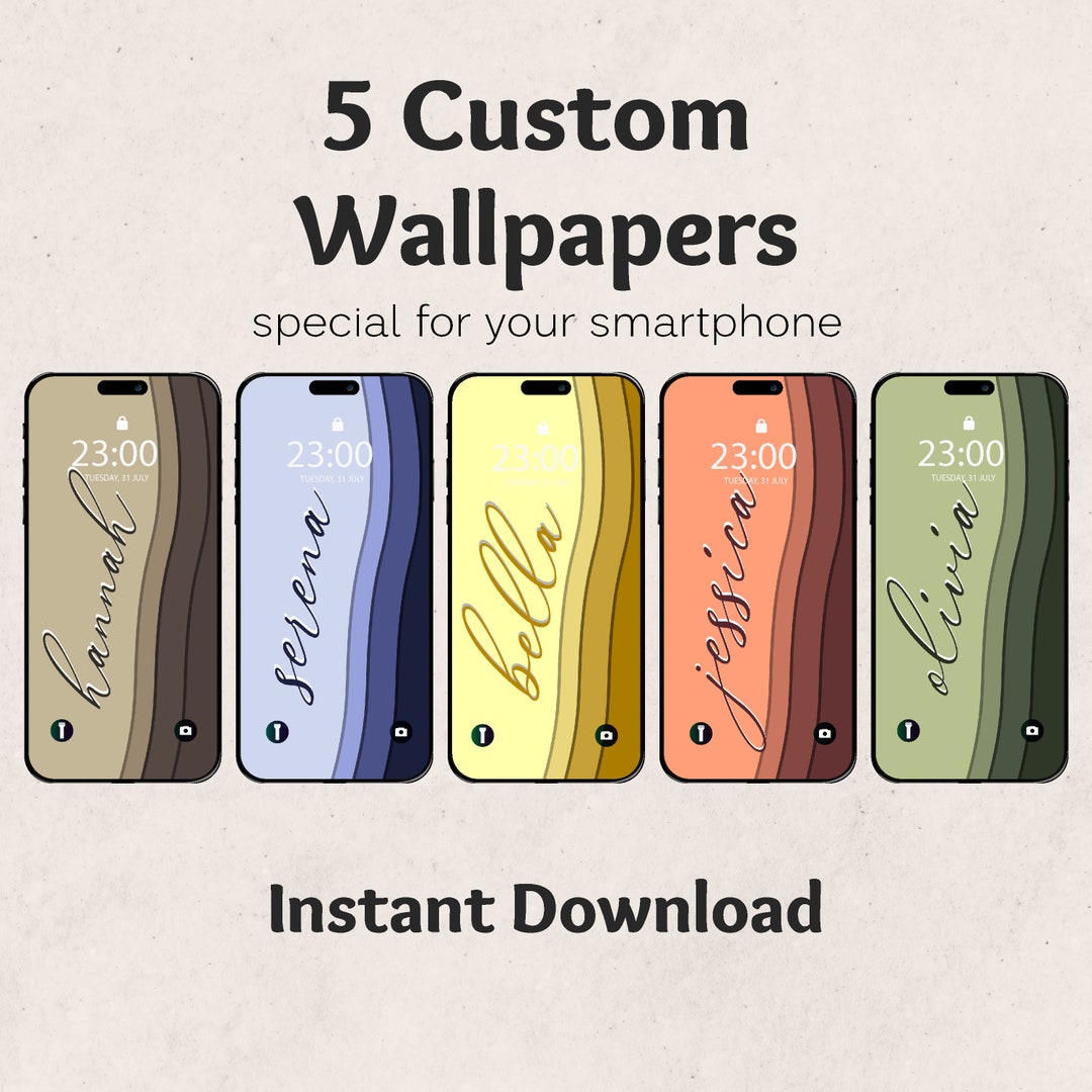 Custom Phone Minimalist Walpaper, iPhone Wallpaper, Minimalist