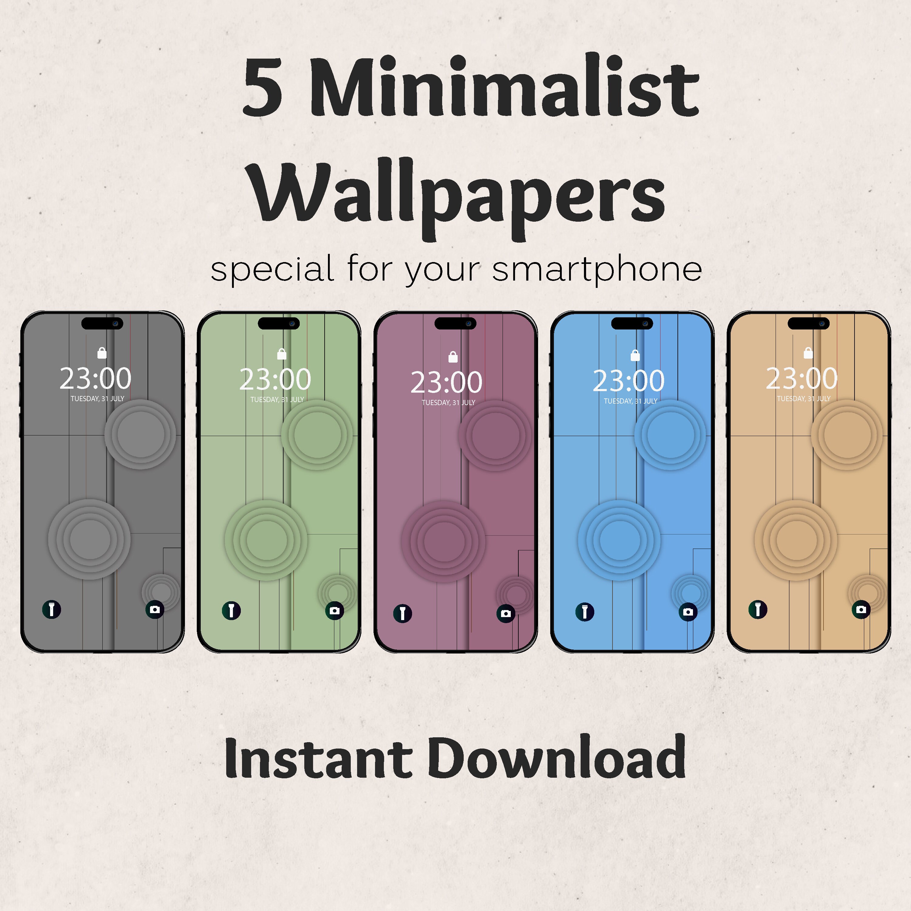 Minimalist iPhone Walpaper, Personalized Gifts, iPhone Background