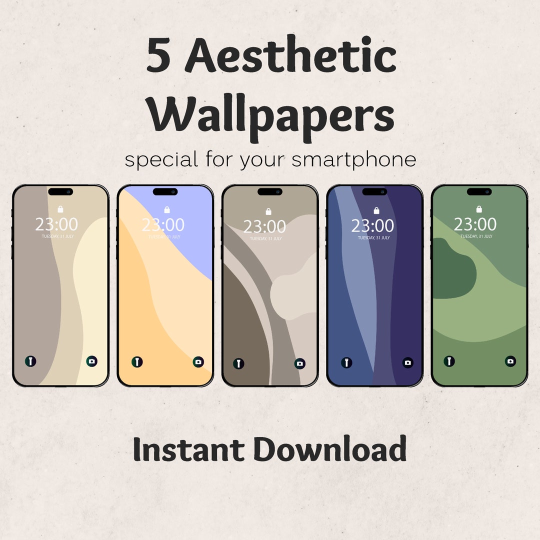 Neutral Aesthetic iPhone Wallpaper, Minimalist Wallpaper, Boho Beige