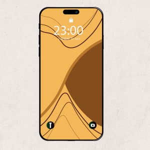 Phone Minimalist Wallpaper, Neutral Aesthetic, Phone Home Screen