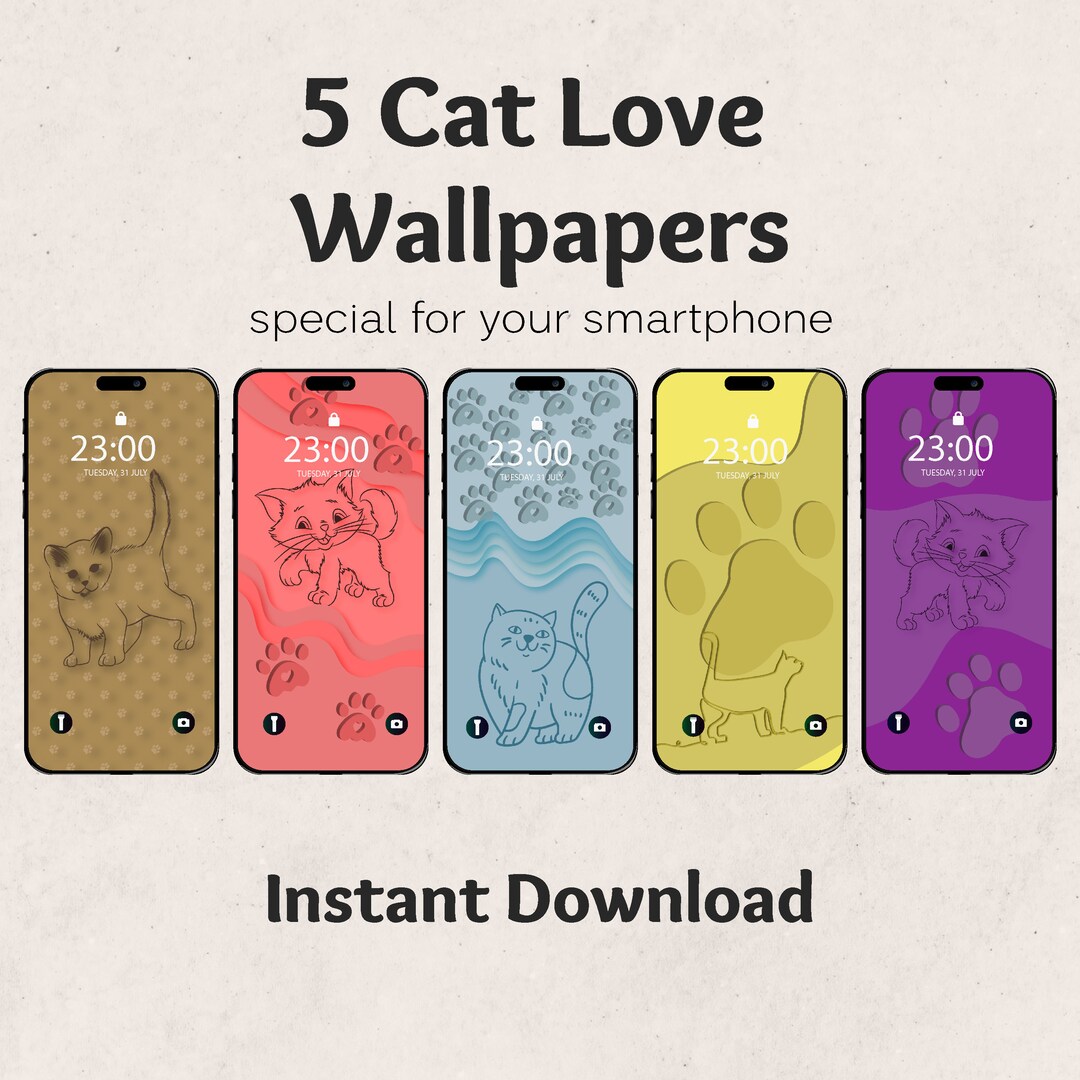 Phone Wallpaper, Anime Wallpaper, Cute Wallpapers, Cat Plant Wallpaper ...
