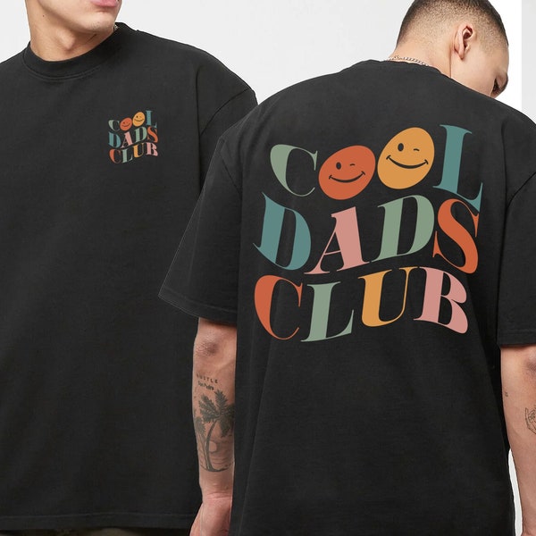 Cooles Dads Club-Sweatshirt, lustiges Shirt für Papa, Geburtstagsgeschenk für Papa, Cooles Dads Club-Shirt - Organic Oversize Shirt