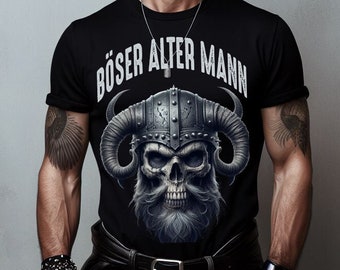 Böser Alter Mann T-Shirt - Das perfekte Geschenk für coole Großväter - Premium Shirt