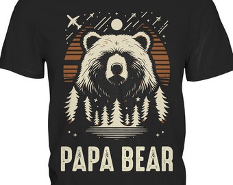 Vatertagsgeschenk, Bär Shirt, Vatertag Shirt, neues Papa Geschenk, Papa Shirt, Geburtstagsgeschenk, Weihnachtsgeschenk, Vatertags geschenk