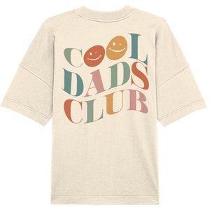 Cooles Dads Club-Sweatshirt, lustiges Shirt für Papa, Geburtstagsgeschenk für Papa, Cooles Dads Club-Shirt Organic Oversize Shirt Bild 9