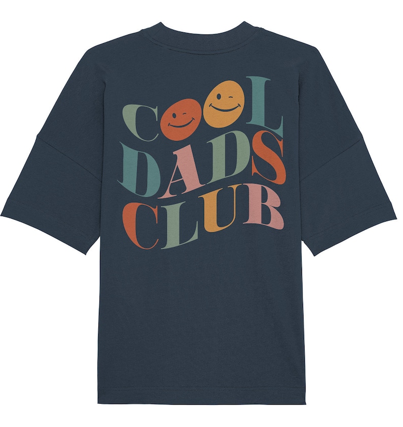 Cooles Dads Club-Sweatshirt, lustiges Shirt für Papa, Geburtstagsgeschenk für Papa, Cooles Dads Club-Shirt Organic Oversize Shirt Bild 7