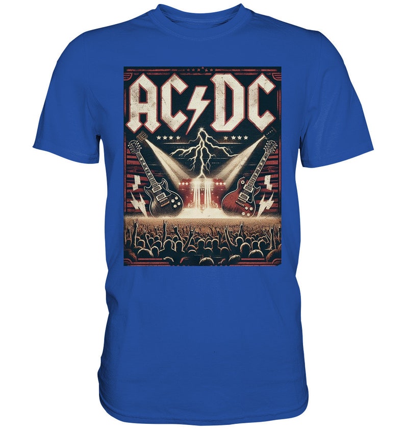 ACDC T-Shirt , ac/dc, Vatertagsgeschenk für Hardrock und Metal-Fans, Geschenkidee, Mode, Kleidung, ACDC, Rockmusik, Metal, Bright Royal