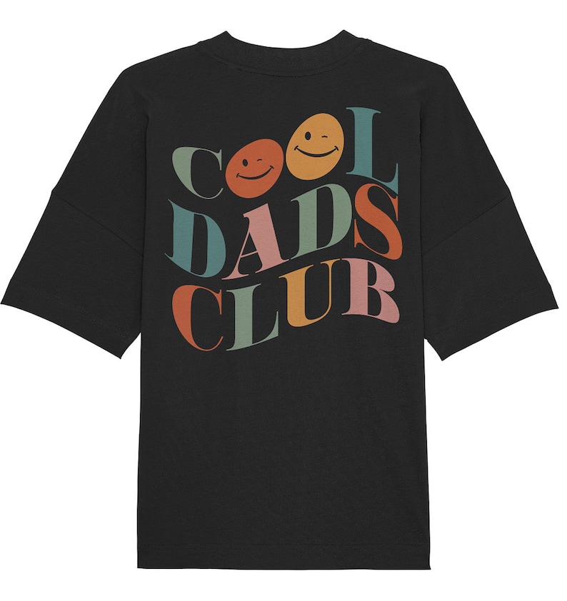 Cooles Dads Club-Sweatshirt, lustiges Shirt für Papa, Geburtstagsgeschenk für Papa, Cooles Dads Club-Shirt Organic Oversize Shirt Bild 5