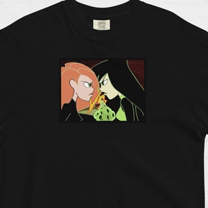 Kim Kombat | T-shirt graphique Kim Possible - Vêtements de dessin animé unisexe personnalisés