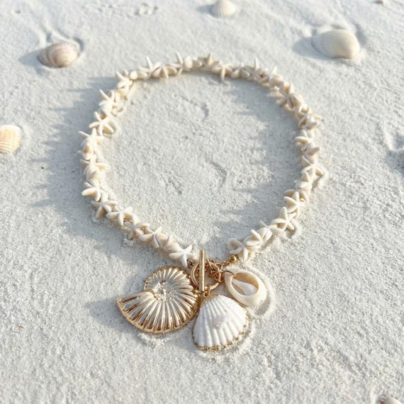 Statement Shell Necklace – Summer Vacation Coasta… - image 8