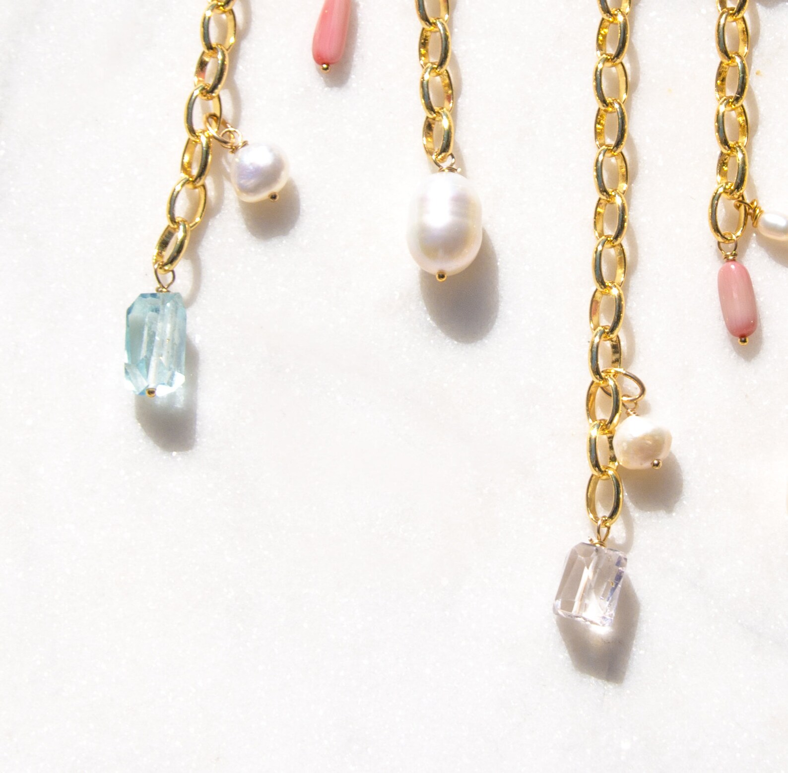 thumbnail image 2 of Gold Starfsh Earrngs, Starfsh Dangle Earrngs, Slver Long Earrngs 2 of 13