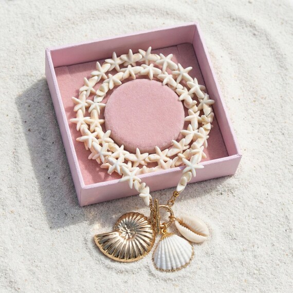 Statement Shell Necklace – Summer Vacation Coasta… - image 2