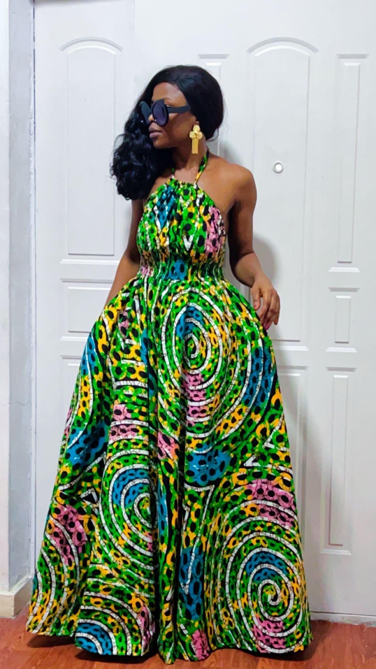 African Evening Gown - Etsy