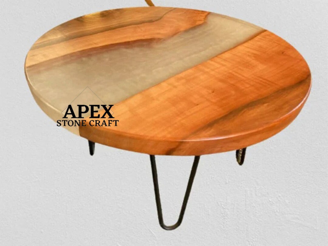 Epoxy Side & End Table Round Epoxy Table Top Furniture for Home Decor Etsy