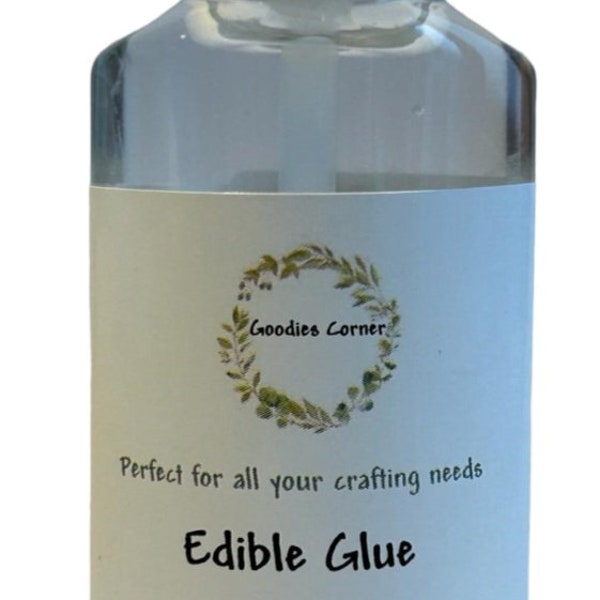 30ml Edible glue, sugar craft, baking cake decorations.